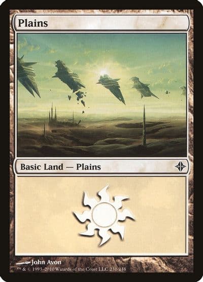 Plains 231 Rise of the Eldrazi Magic card