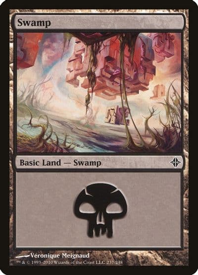Swamp 237 Rise of the Eldrazi Magic card