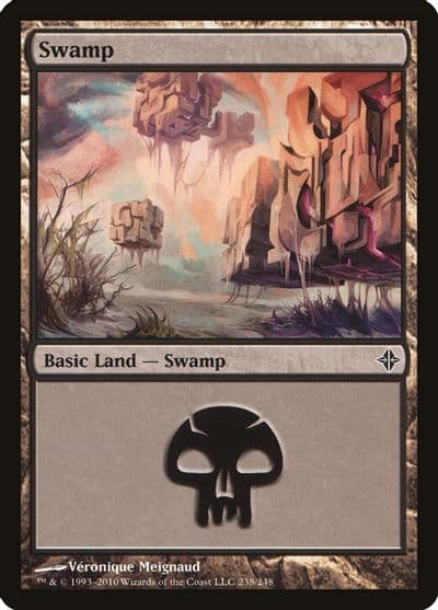 Swamp 238 Rise of the Eldrazi Magic card