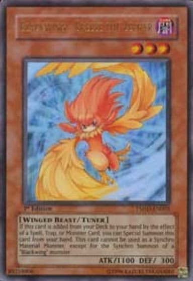 Blackwing Breeze the Zephyr The Shining Darkness Yu-Gi-Oh! card