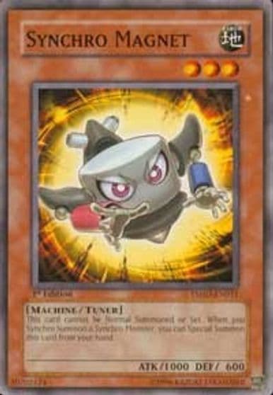 Synchro Magnet The Shining Darkness Yu-Gi-Oh! card
