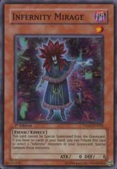 Infernity Mirage The Shining Darkness Yu-Gi-Oh! card