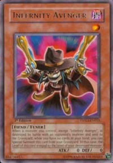 Infernity Avenger The Shining Darkness Yu-Gi-Oh! card