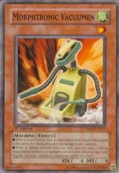 Morphtronic Vacuumen The Shining Darkness Yu-Gi-Oh! card