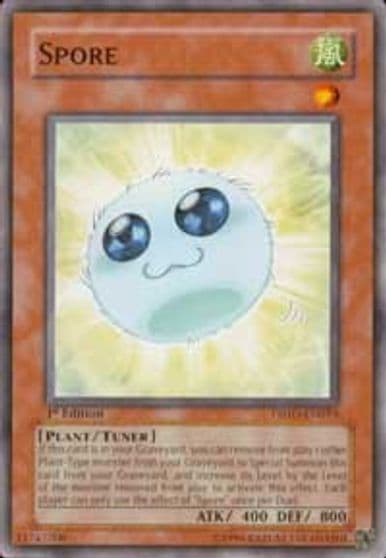 Spore The Shining Darkness Yu-Gi-Oh! card