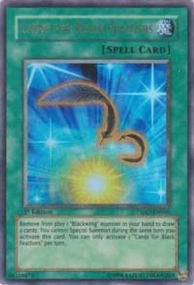 Cards for Black Feathers The Shining Darkness Yu-Gi-Oh! card