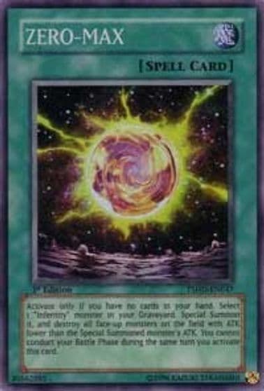 ZERO MAX The Shining Darkness Yu-Gi-Oh! card