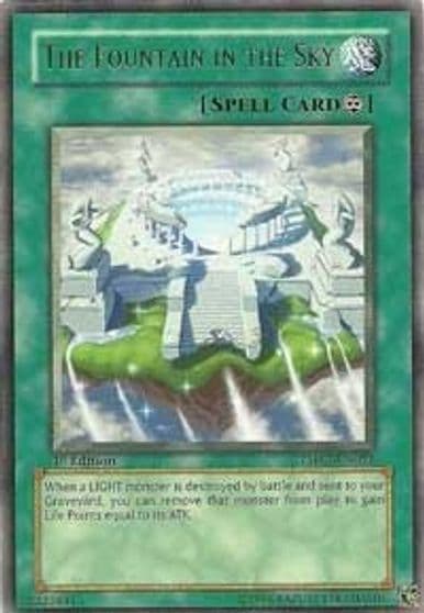 The Fountain in the Sky The Shining Darkness Yu-Gi-Oh! card