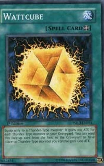 Wattcube The Shining Darkness Yu-Gi-Oh! card