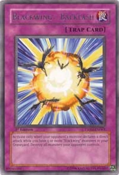 Blackwing Backlash The Shining Darkness Yu-Gi-Oh! card