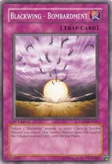Blackwing Bombardment The Shining Darkness Yu-Gi-Oh! card