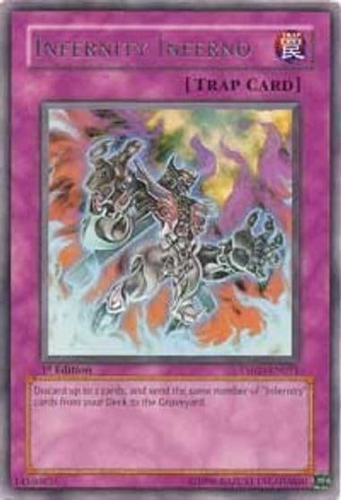 Infernity Inferno The Shining Darkness Yu-Gi-Oh! card