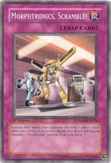 Morphtronics Scramble The Shining Darkness Yu-Gi-Oh! card
