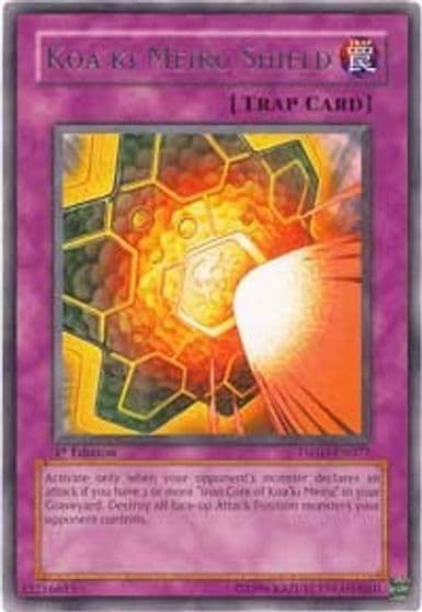 Koaki Meiru Shield The Shining Darkness Yu-Gi-Oh! card
