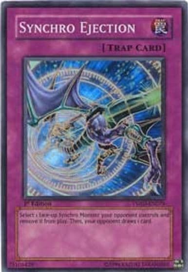 Synchro Ejection The Shining Darkness Yu-Gi-Oh! card