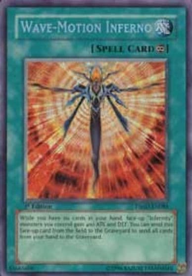 Wave Motion Inferno The Shining Darkness Yu-Gi-Oh! card