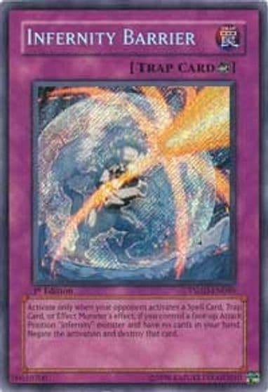 Infernity Barrier The Shining Darkness Yu-Gi-Oh! card