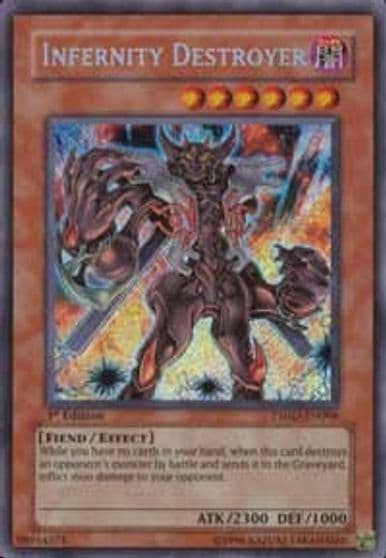 Infernity Destroyer The Shining Darkness Yu-Gi-Oh! card