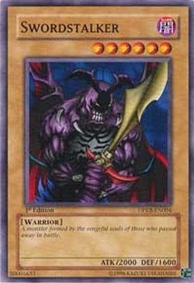 Swordstalker Duelist Pack: Kaiba Yu-Gi-Oh! card