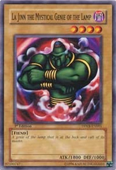 La Jinn the Mystical Genie of the Lamp Duelist Pack: Kaiba Yu-Gi-Oh! card