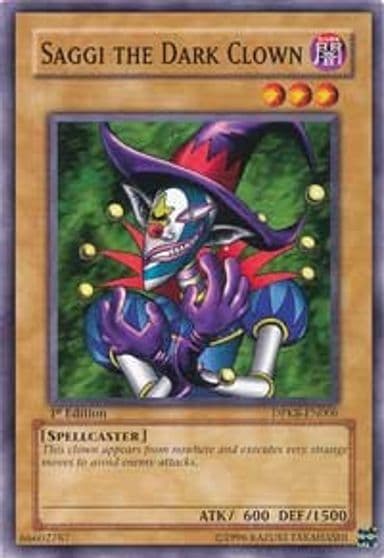 Saggi the Dark Clown Duelist Pack: Kaiba Yu-Gi-Oh! card