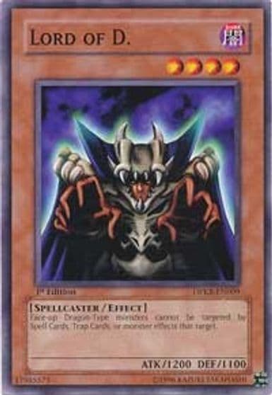 Lord of D Duelist Pack: Kaiba Yu-Gi-Oh! card