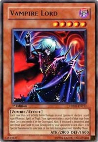 Vampire Lord Duelist Pack: Kaiba Yu-Gi-Oh! card