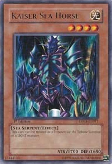 Kaiser Sea Horse Duelist Pack: Kaiba Yu-Gi-Oh! card