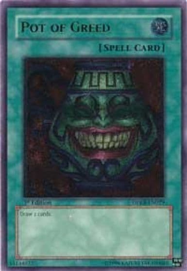 Pot of Greed UTR Duelist Pack: Kaiba Yu-Gi-Oh! card