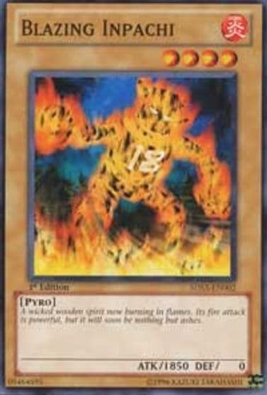 Blazing Inpachi Starter Deck: Duelist Toolbox Yu-Gi-Oh! card