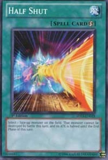 Half Shut Starter Deck: Duelist Toolbox Yu-Gi-Oh! card