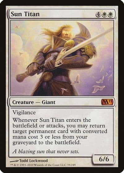 Sun Titan Magic 2011 (M11) Magic card