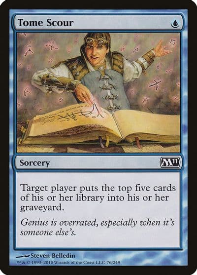 Tome Scour Magic 2011 (M11) Magic card