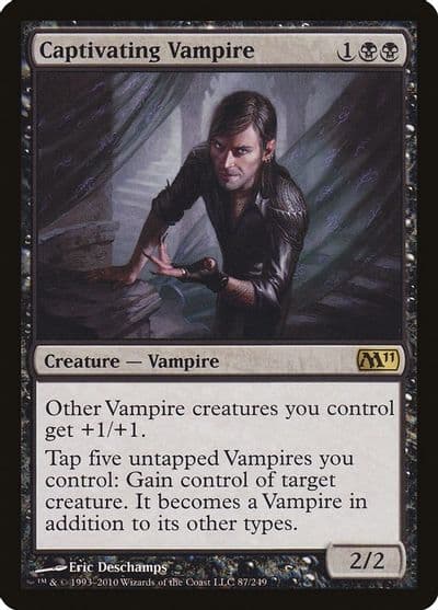 Captivating Vampire Magic 2011 (M11) Magic card