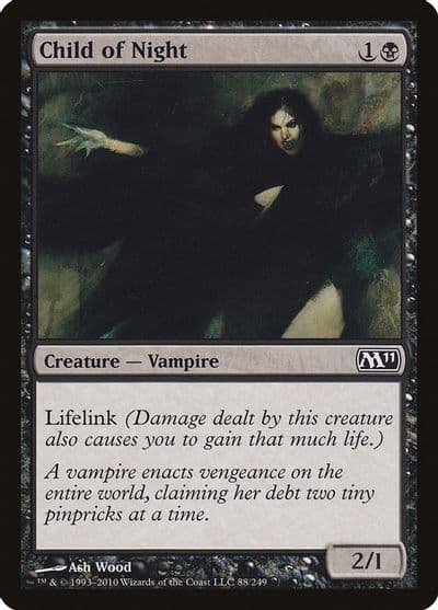 Child of Night Magic 2011 (M11) Magic card