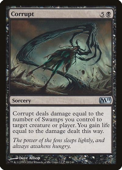 Corrupt Magic 2011 (M11) Magic card