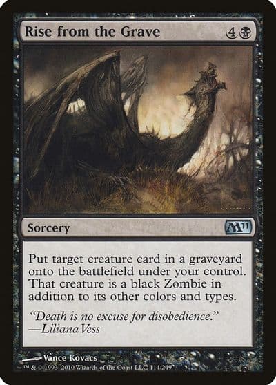 Rise from the Grave Magic 2011 (M11) Magic card