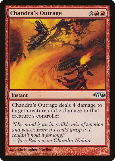 Chandras Outrage Magic 2011 (M11) Magic card
