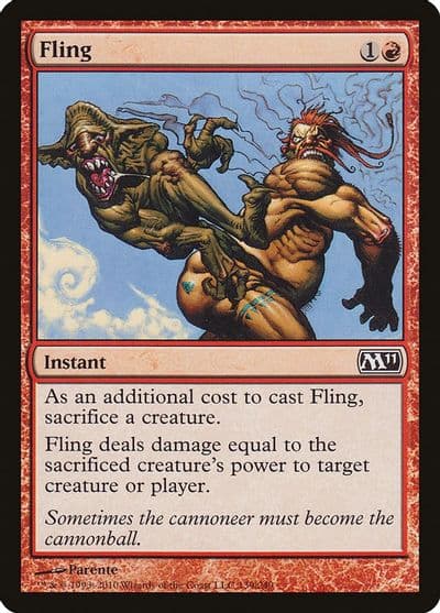 Fling Magic 2011 (M11) Magic card