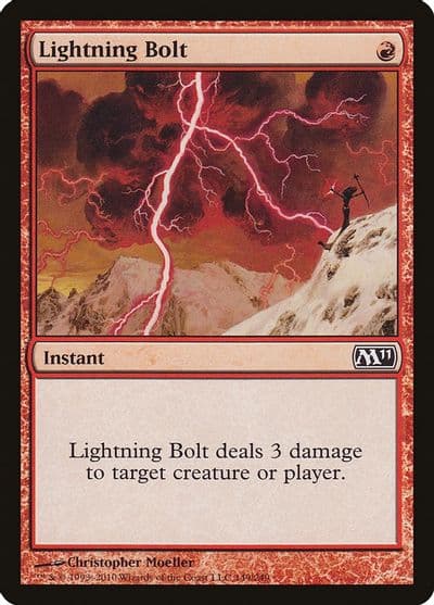 Lightning Bolt Magic 2011 (M11) Magic card