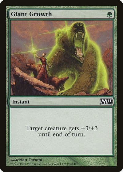 Giant Growth Magic 2011 (M11) Magic card
