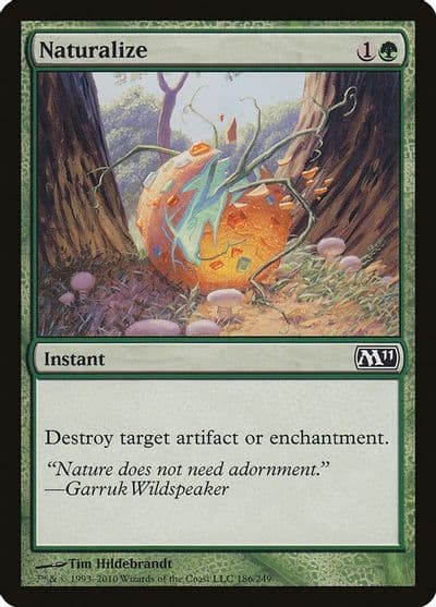 Naturalize Magic 2011 (M11) Magic card