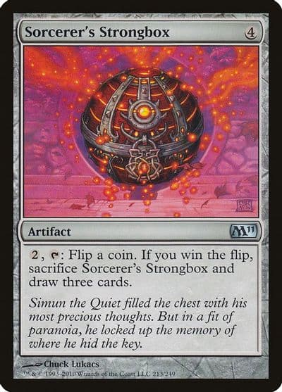 Sorcerers Strongbox Magic 2011 (M11) Magic card