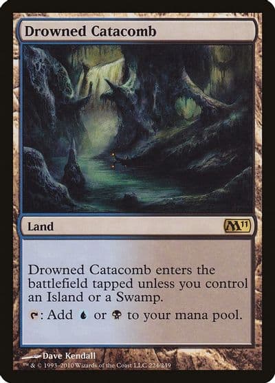 Drowned Catacomb Magic 2011 (M11) Magic card
