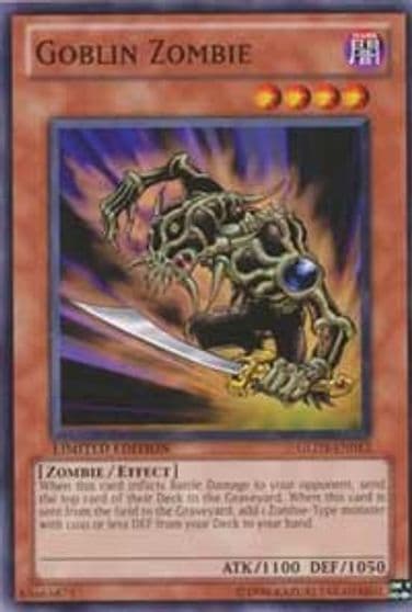 Goblin Zombie Gold Series 3 Yu-Gi-Oh! card