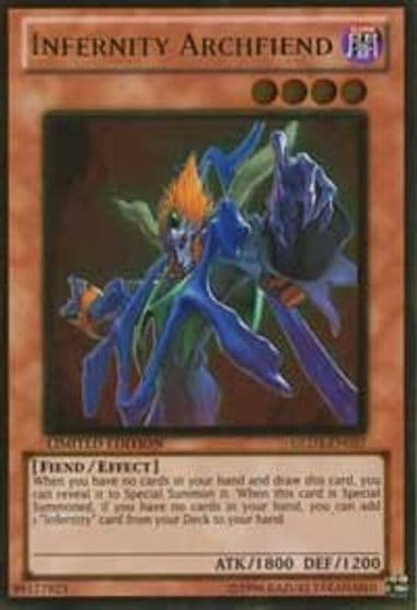 Infernity Archfiend Gold Series 3 Yu-Gi-Oh! card