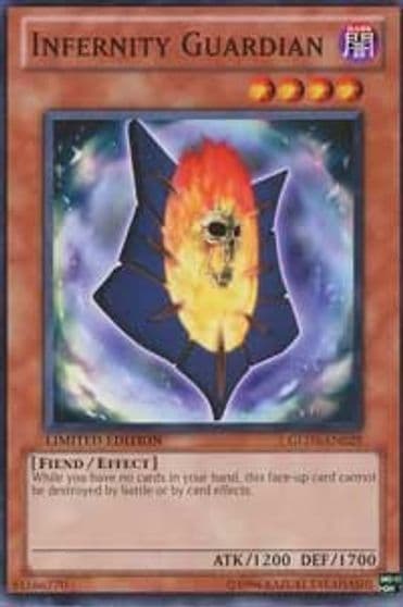 Infernity Guardian Gold Series 3 Yu-Gi-Oh! card
