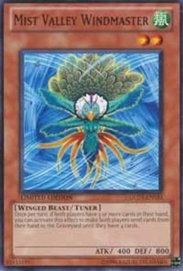 Mist Valley Windmaster Gold Series 3 Yu-Gi-Oh! card