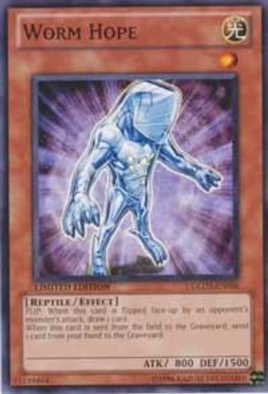 Worm Hope Gold Series 3 Yu-Gi-Oh! card