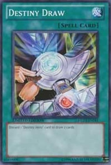Destiny Draw Gold Series 3 Yu-Gi-Oh! card